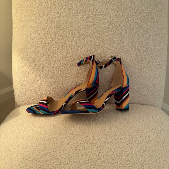 INC Lexini Women's Multicolor Sandals - Size 8 - Picture 4 of 6